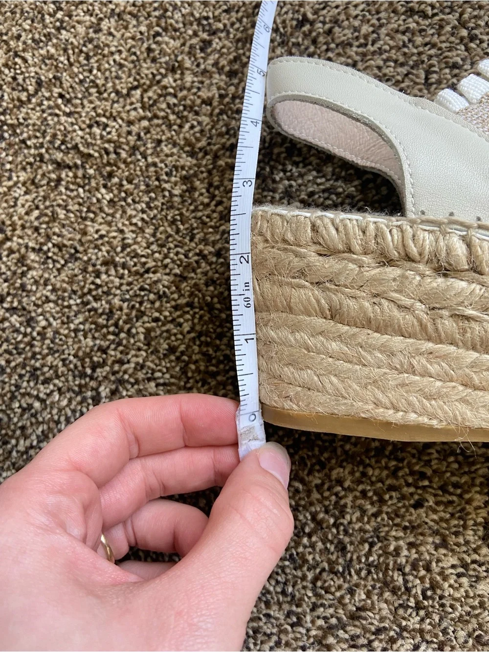Juncal Aguirre MICA WHITE ESPADRILLE Size 39